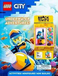 Op = Op Lego City Underwater Adventures - Ameet Publishing - Libro in lingua inglese - Reader‘s Digest Association - Activity Book with Minifigure