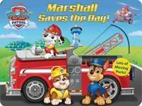Paw Patrol Marshall Saves the Day! - Editors of Studio Fun International - Libro in lingua inglese - Reader‘s Digest Association - Deluxe Board Book Op = Op