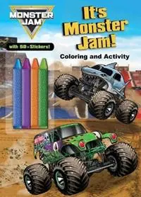 Monster Jam It‘s Monster Jam! - Editors of Studio Fun International - Libro in lingua inglese - Reader‘s Digest Association - Color & Activity with Crayons Op = Op