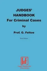 Judges‘ Handbook for Criminal Cases - G Feltoe - Libro in lingua inglese - Legal Resources Foundation - Bestel Nu