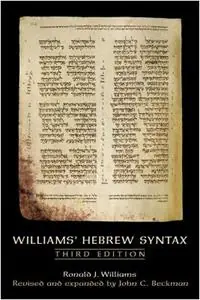 Williams‘ Hebrew Syntax, Third Edition - John C. Beckman - Libro in lingua inglese - University of Toronto Press - Bestel Nu