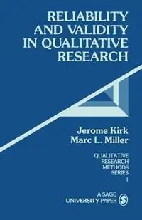 Flitsaanbieding Reliability and Validity in Qualitative Research - Jerome Kirk - Marc L. Miller - Libro in lingua inglese - SAGE Publications Inc - Qualitative Research Methods