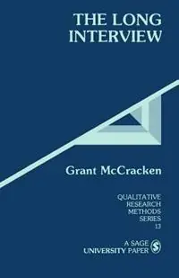 The Long Interview - Grant McCracken - Libro in lingua inglese - SAGE Publications Inc - Qualitative Research Methods Rechtstreeks Van De Fabrikant