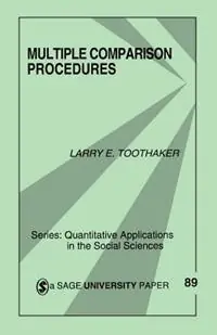 Multiple Comparison Procedures - Larry E. Toothaker - Libro in lingua inglese - SAGE Publications Inc - Quantitative Applications in the Social Sciences Direct Beschikbaar