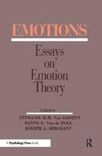 Laatste Versie Emotions Essays on Emotion Theory - Stephanie H.M. van Goozen - Nanne E. Van de Poll - Libro in lingua inglese - Taylor & Francis Inc -