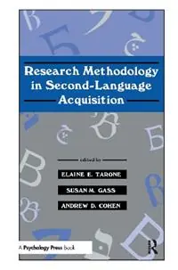 Research Methodology in Second-Language Acquisition - Elaine E. Tarone - Susan M. Gass - Libro in lingua inglese - Taylor & Francis Inc - Second Language Acquisition Research Series Gereduceerde Prijs