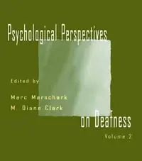 Meest Verkocht Psychological Perspectives on Deafness Volume II - Marc Marschark - M. Diane Clark - Libro in lingua inglese - Taylor & Francis Inc -