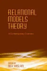 Relational Models Theory A Contemporary Overview - Nick Haslam - Libro in lingua inglese - Taylor & Francis Inc - Goedkoop
