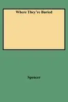 Premium Where They‘re Buried - Spencer - Libro in lingua inglese - Genealogical Publishing Company -