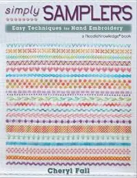 Simply Samplers Easy Techniques for Hand Embroidery - Cheryl Fall - Libro in lingua inglese - Stackpole Books - Alleen Vandaag