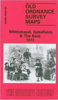 Seizoensaanbieding Whitechapel, Spitalfields and the Bank 1873 London Sheet 063.1 - Alan Godfrey - Libro in lingua inglese - Alan Godfrey Maps - Old Ordnance Survey Maps of London