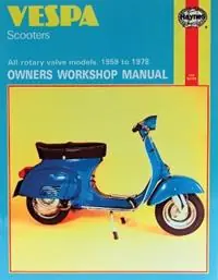 Vespa Scooters (59 - 78) - Haynes Publishing - Libro in lingua inglese - Haynes Publishing Group - Beperkt Aanbod