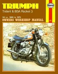 Triumph Trident & BSA Rocket 3 (69 - 75) - Haynes Publishing - Libro in lingua inglese - Haynes Publishing Group - Weekendaanbieding