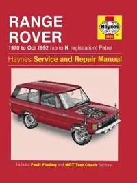 Range Rover V8 Petrol 70-92 - Haynes Publishing - Libro in lingua inglese - Haynes Publishing Group - Voordeelprijs