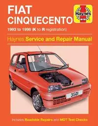 Fabrieksprijs Fiat Cinquecento - Haynes Publishing - Libro in lingua inglese - Haynes Publishing Group -