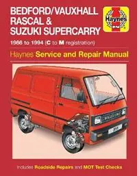 Bedford/Vauxhall Rascal & Suzuki Supercarry (86 - Oct 94) Haynes Repair Manual - Haynes Publishing - Libro in lingua inglese - Haynes Publishing Group - Op = Op