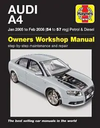 Audi A4 Petrol & Diesel (Jan 05 to Feb 08) Haynes Repair Manual - Haynes Publishing - Libro in lingua inglese - Haynes Publishing Group - Meest Verkocht