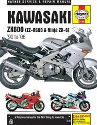 Kawasaki ZX600 (ZZ-R600 & Ninja ZX6) (90 - 06) - Haynes Publishing - Libro in lingua inglese - Haynes Publishing Group - Rechtstreeks Van De Fabrikant