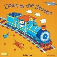 Bestel Nu Down by the Station - Libro in lingua inglese - Child‘s Play International Ltd - Classic Books with Holes Board Book