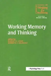 Working Memory and Thinking Current Issues In Thinking And Reasoning - Kenneth Gilhooly - Robert H. Logie - Libro in lingua inglese - Taylor & Francis Ltd - Current Issues in Thinking and Reasoning Korting