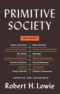 Primitive Society - Robert Harry Lowie - Libro in lingua inglese - WW Norton & Co - Must-Have