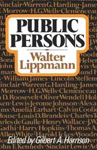 Betaalbaar Public Persons - Walter Lippmann - Libro in lingua inglese - W. W. Norton & Company -
