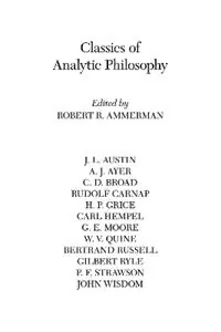 Classics of Analytic Philosophy - Robert Ammerman - Libro in lingua inglese - Hackett Publishing Co, Inc - Betaalbaar
