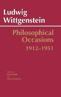 Superprijs Philosophical Occasions 1912-1951 1912-1951 - Ludwig Wittgenstein - Libro in lingua inglese - Hackett Publishing Co, Inc - Hackett Classics