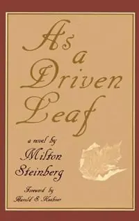 Beperkt Aanbod As a Driven Leaf - Milton Steinberg - Libro in lingua inglese - Jason Aronson Publishers -
