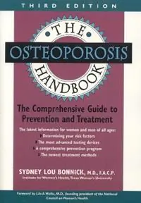 Betrouwbaar The Osteoporosis Handbook - Sydney Lou Bonnick - Libro in lingua inglese - Taylor Trade Publishing -