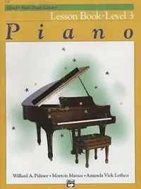 Beperkt Aanbod Alfred‘s Basic Piano Library Lesson 3 - Willard A Palmer - Morton Manus - Libro in lingua inglese - Alfred Publishing Co Inc.,U.S. -