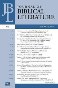 Journal of Biblical Literature 135.1 (2016) - Adele Reinhartz - Libro in lingua inglese - Society of Biblical Literature - Alleen Vandaag