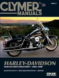 Harley-Davidson Road King, Electra, Tour Glide, Low Rider Motorcycle (1984-1998) Clymer Repair Manual - Haynes Publishing - Libro in lingua inglese - Haynes Publishing Group - Fabrieksprijs
