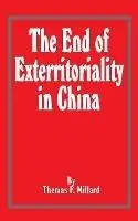 Aanbieding The End of Exterritoriality in China - Thomas F Millard - Libro in lingua inglese - University Press of the Pacific -